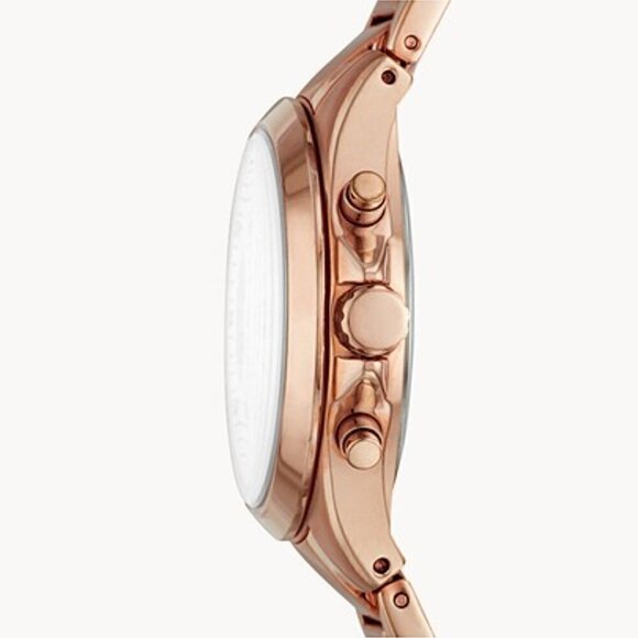 FOSSIL watch Rose gold Modern Courier Midsize Chronograph Rose Gold-Tone - Picture 3 of 11